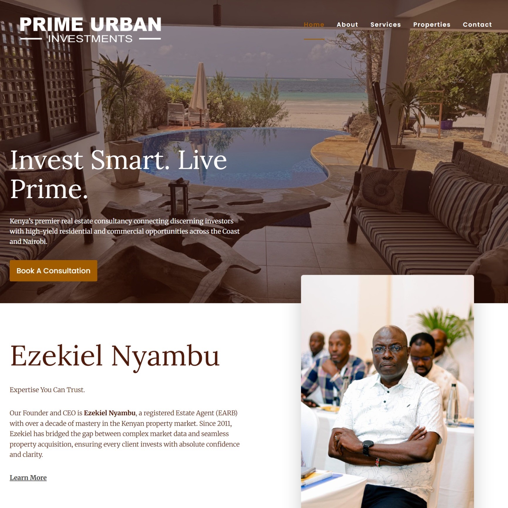 Prime Urban Investments Screenshot